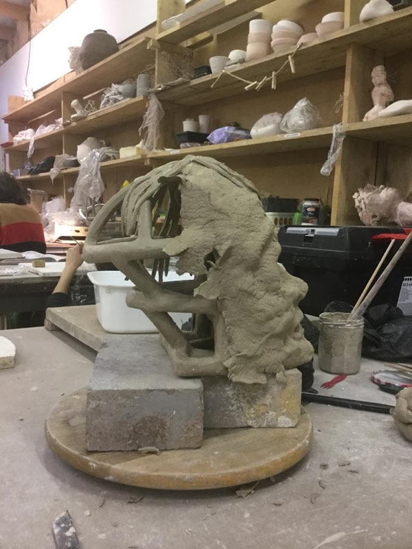 Sculpture squelette