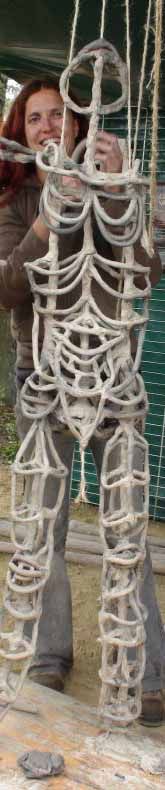 Sculpture squelette